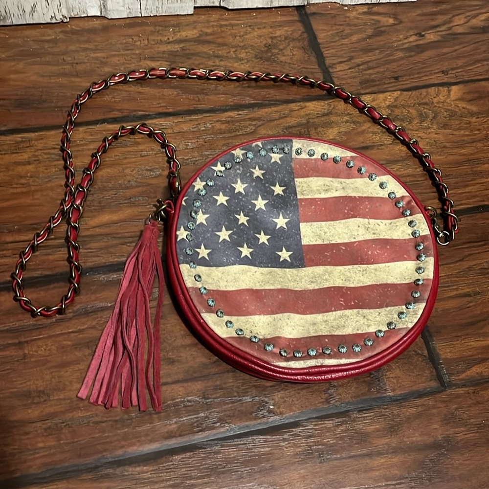 Montana West American Flag Purse